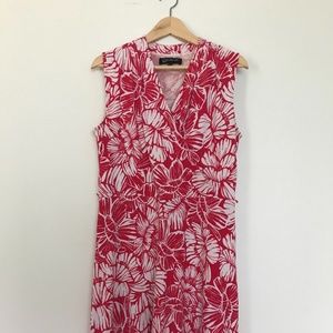 Jones New York Dress Sleeveless Print Career Dress